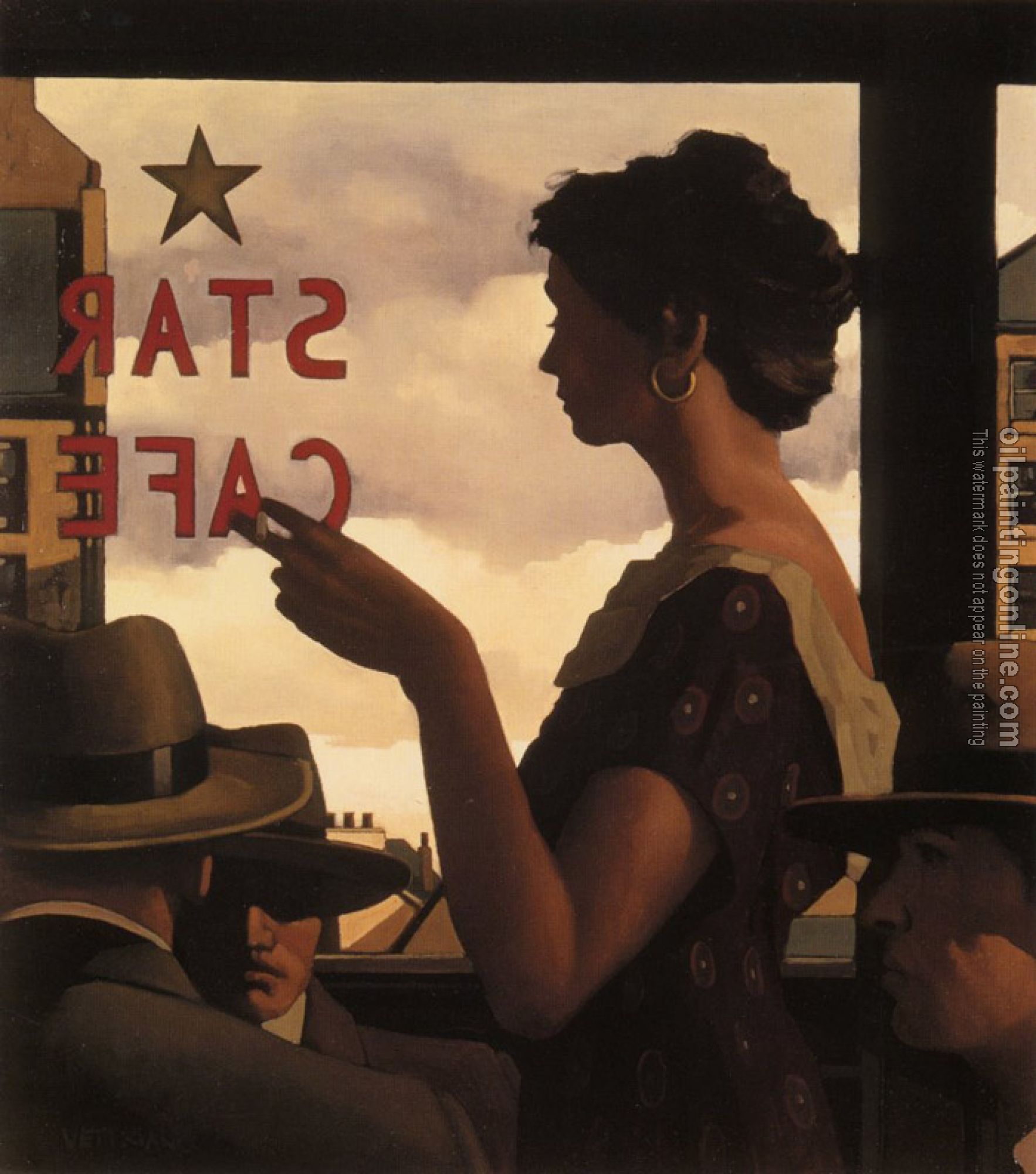 Jack Vettriano - Star Cafe